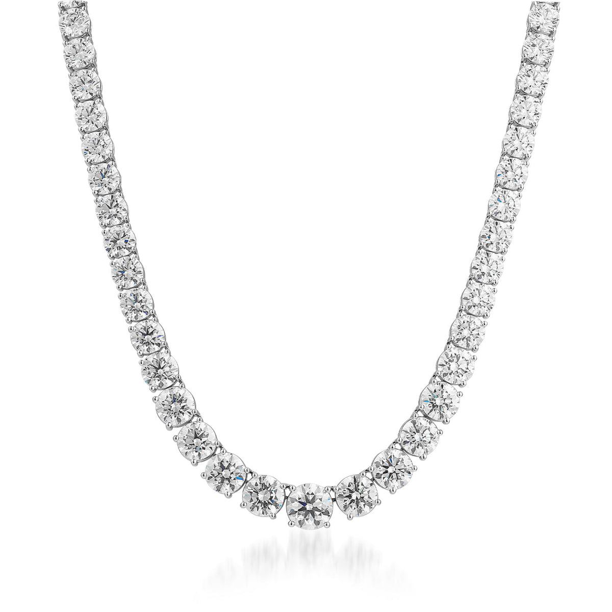 Graduated Diamond Necklace