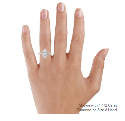 Monsella Solitaire Engagement Ring