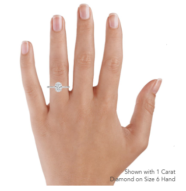 Luxe Oval Petite Eloidie