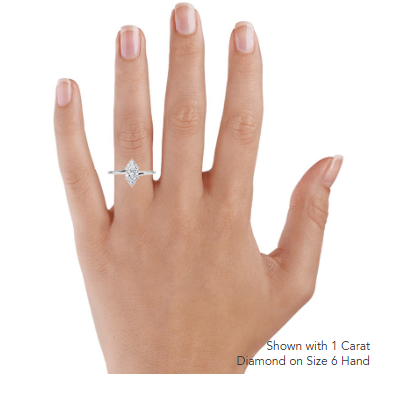 Monsella Solitaire Engagement Ring