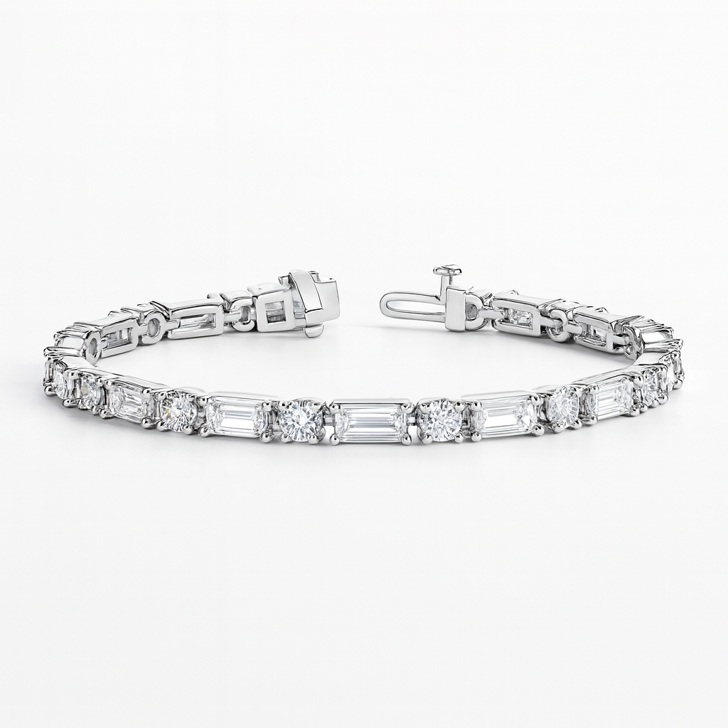 Тенісний браслет з діамантами Allegra