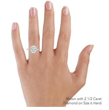 Luxe Oval Petite Eloidie