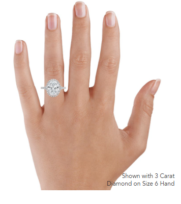 Joy Three-Quarter Coverage Diamond Engagement Ring