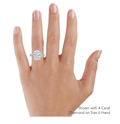 Celtic Love Knot Engagement Ring