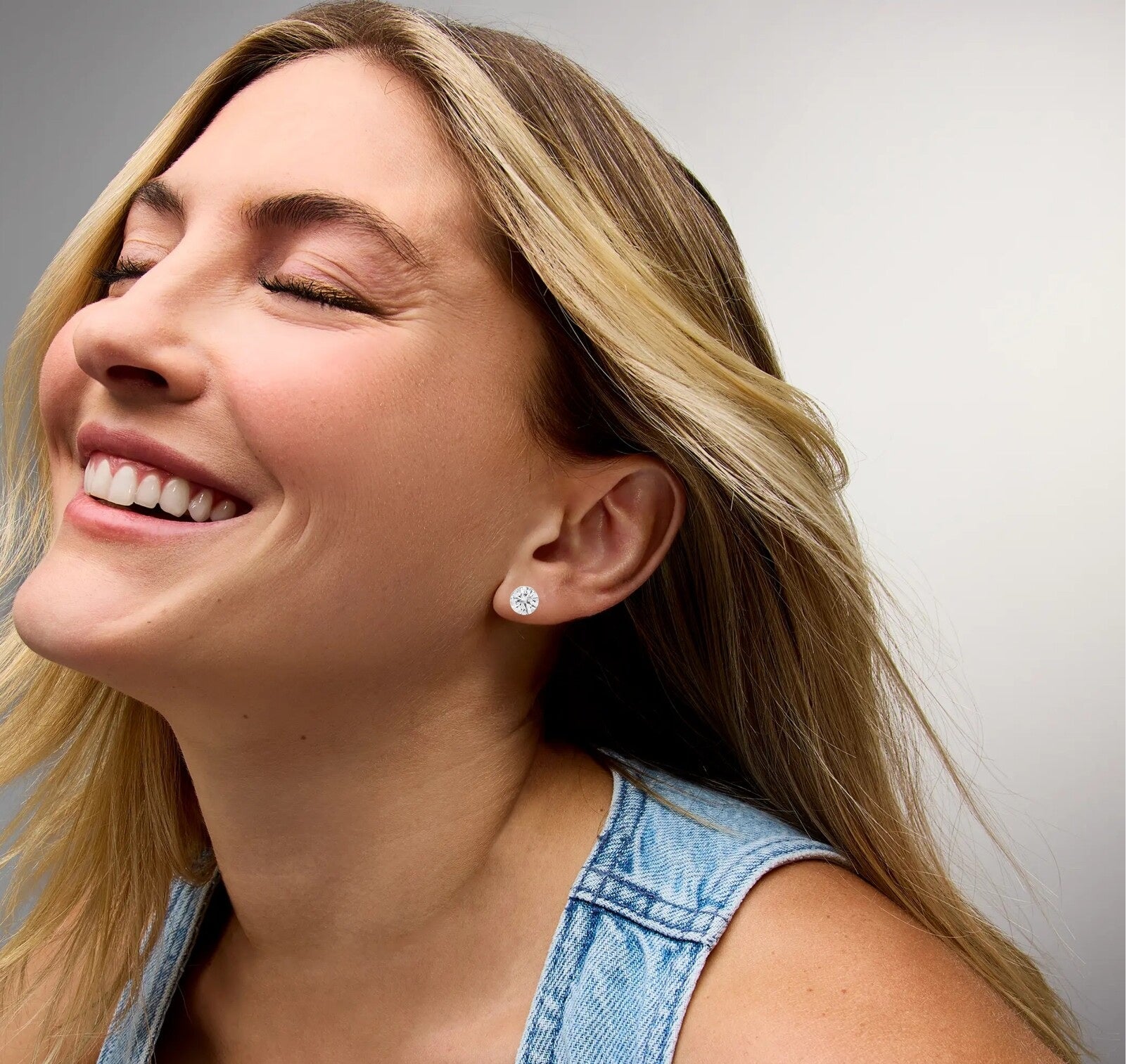 Perfect 4-Prong Diamond Stud Earrings