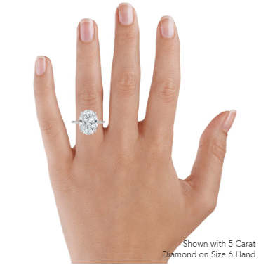 Luxe Oval Petite Eloidie