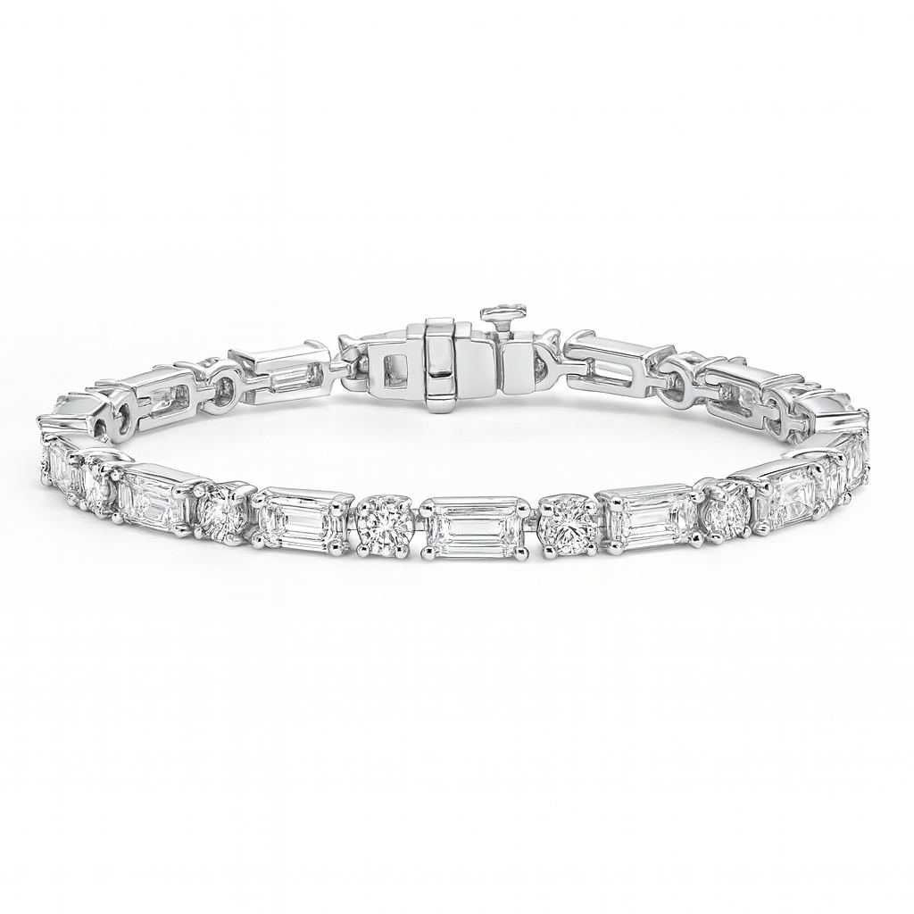 Тенісний браслет з діамантами Allegra