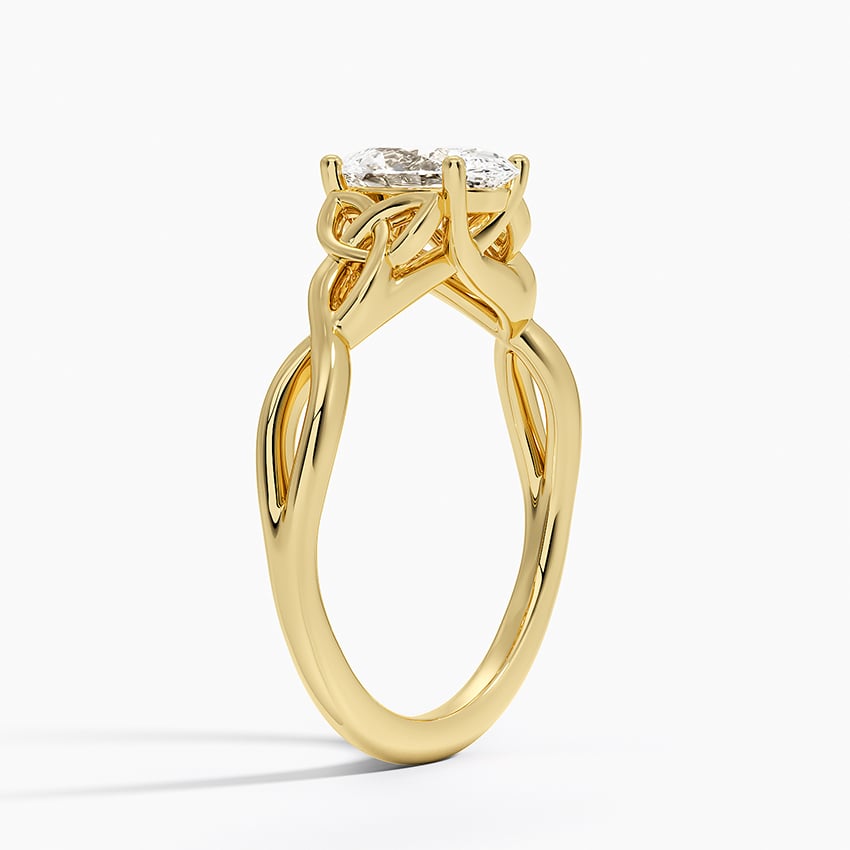 Celtic Love Knot Engagement Ring