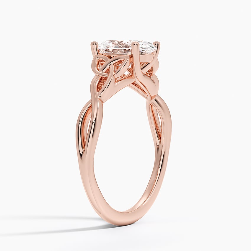 Celtic Love Knot Engagement Ring