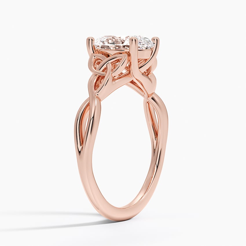 Celtic Love Knot Engagement Ring