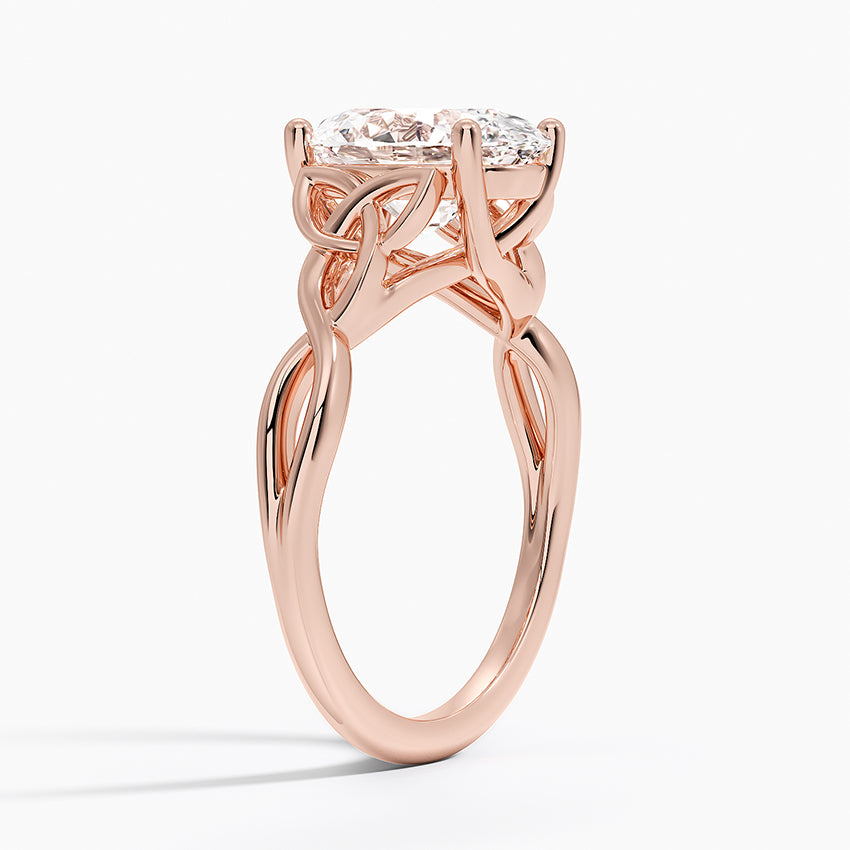 Celtic Love Knot Engagement Ring