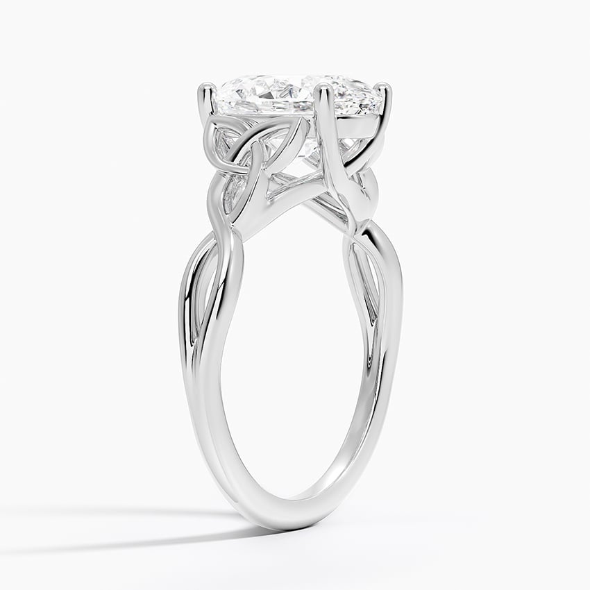 Celtic Love Knot Engagement Ring