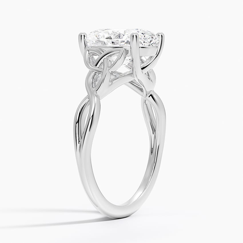 Celtic Love Knot Engagement Ring