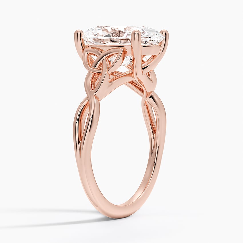 Celtic Love Knot Engagement Ring