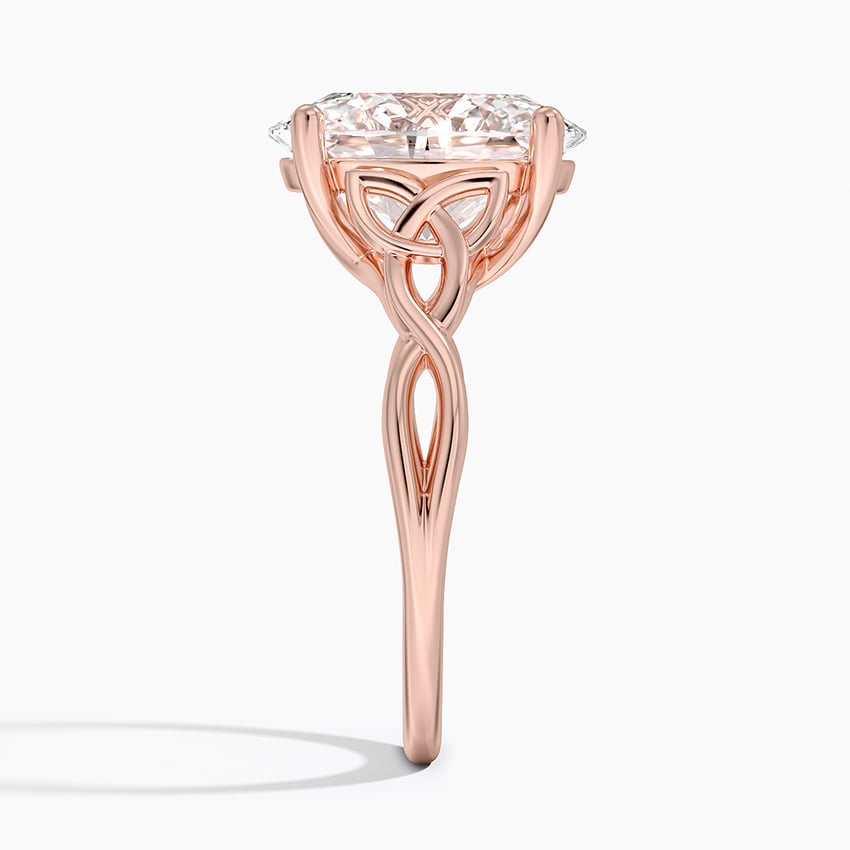 Celtic Love Knot Engagement Ring