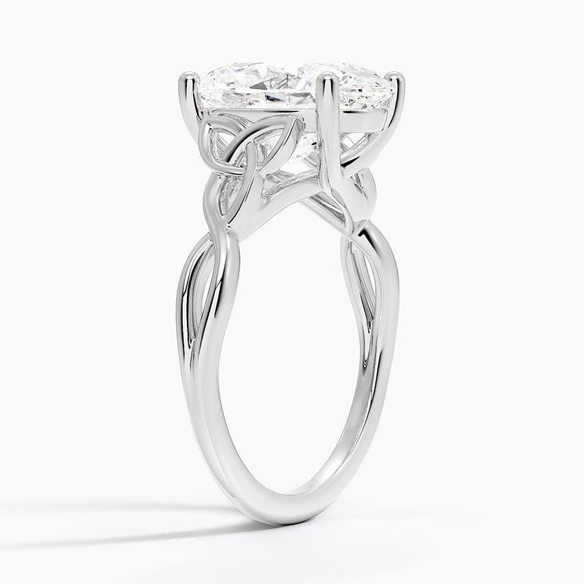 Celtic Love Knot Engagement Ring