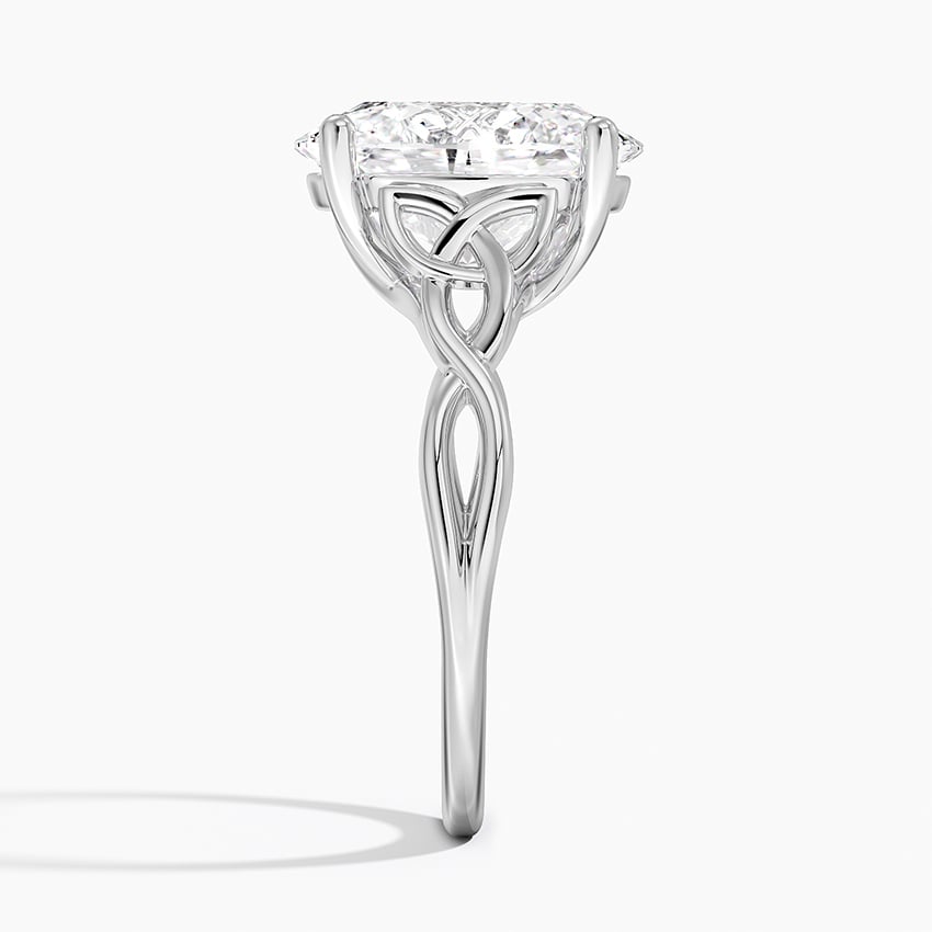 Celtic Love Knot Engagement Ring