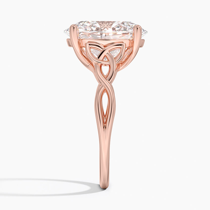 Celtic Love Knot Engagement Ring