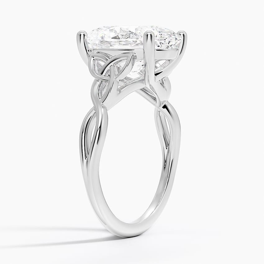 Celtic Love Knot Engagement Ring