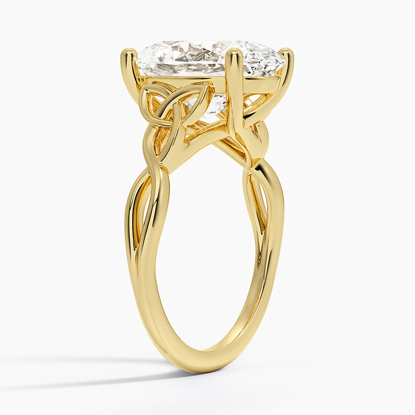 Celtic Love Knot Engagement Ring