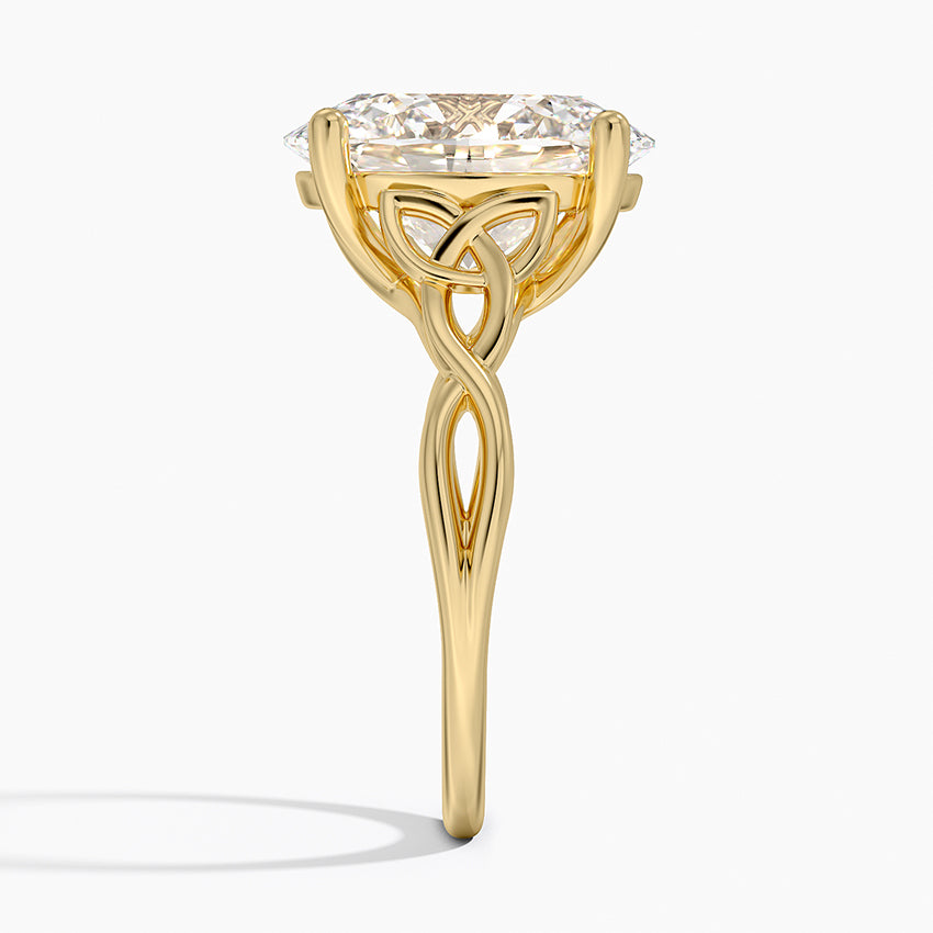 Celtic Love Knot Engagement Ring