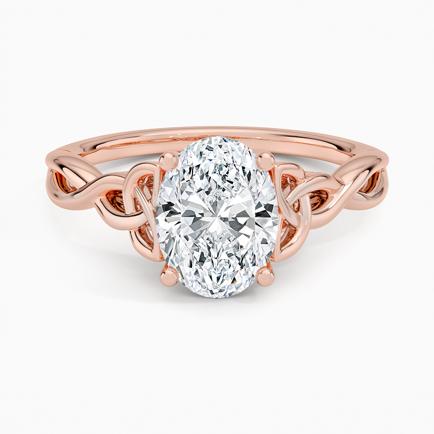 Celtic Love Knot Engagement Ring
