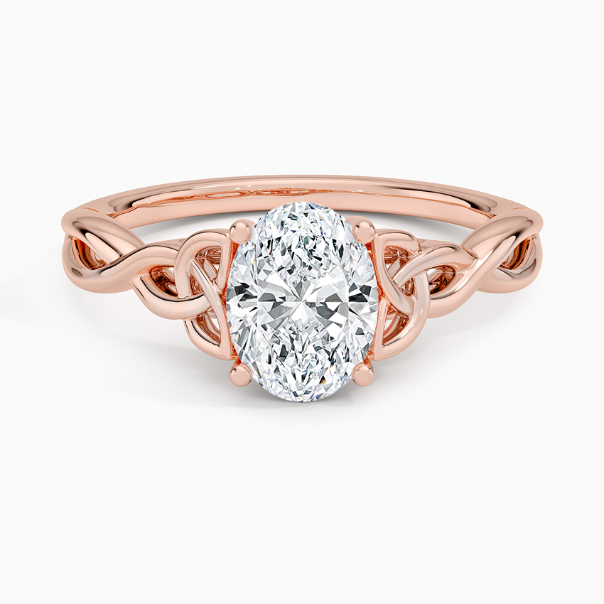 Celtic Love Knot Engagement Ring
