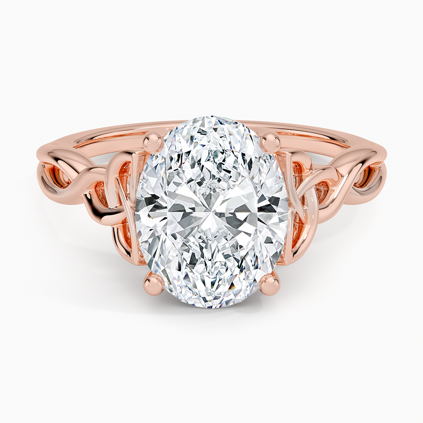 Celtic Love Knot Engagement Ring