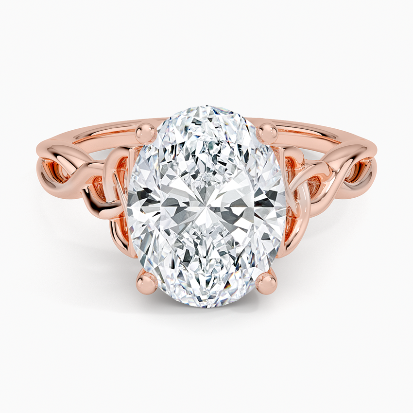 Celtic Love Knot Engagement Ring