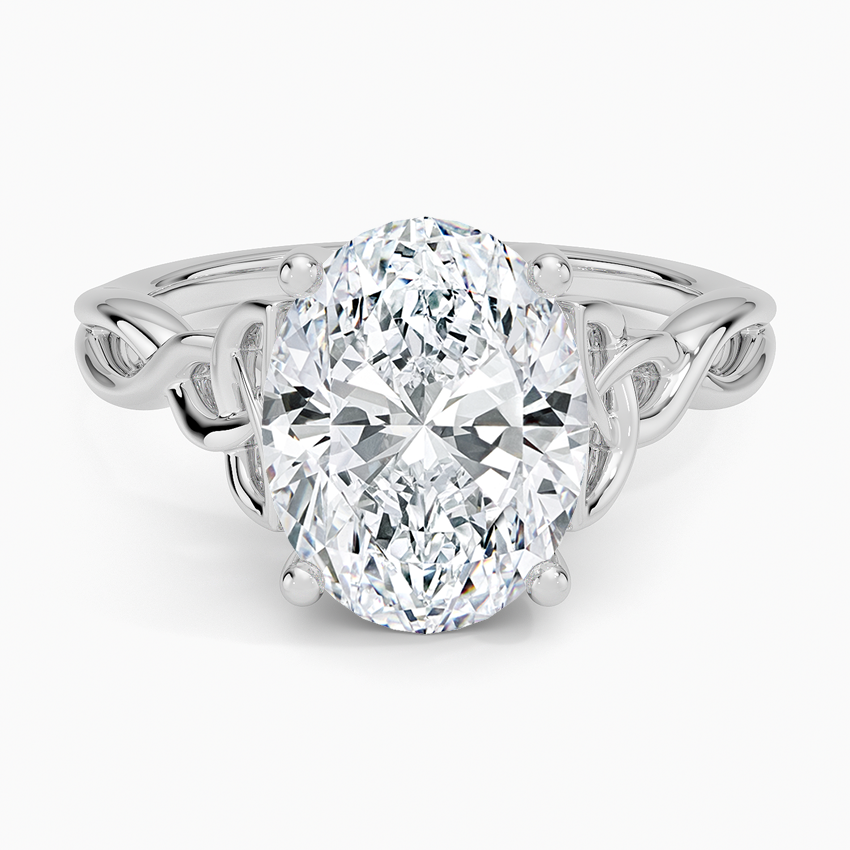 Celtic Love Knot Engagement Ring