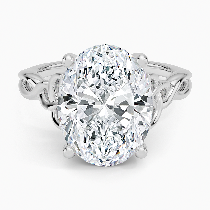 Celtic Love Knot Engagement Ring