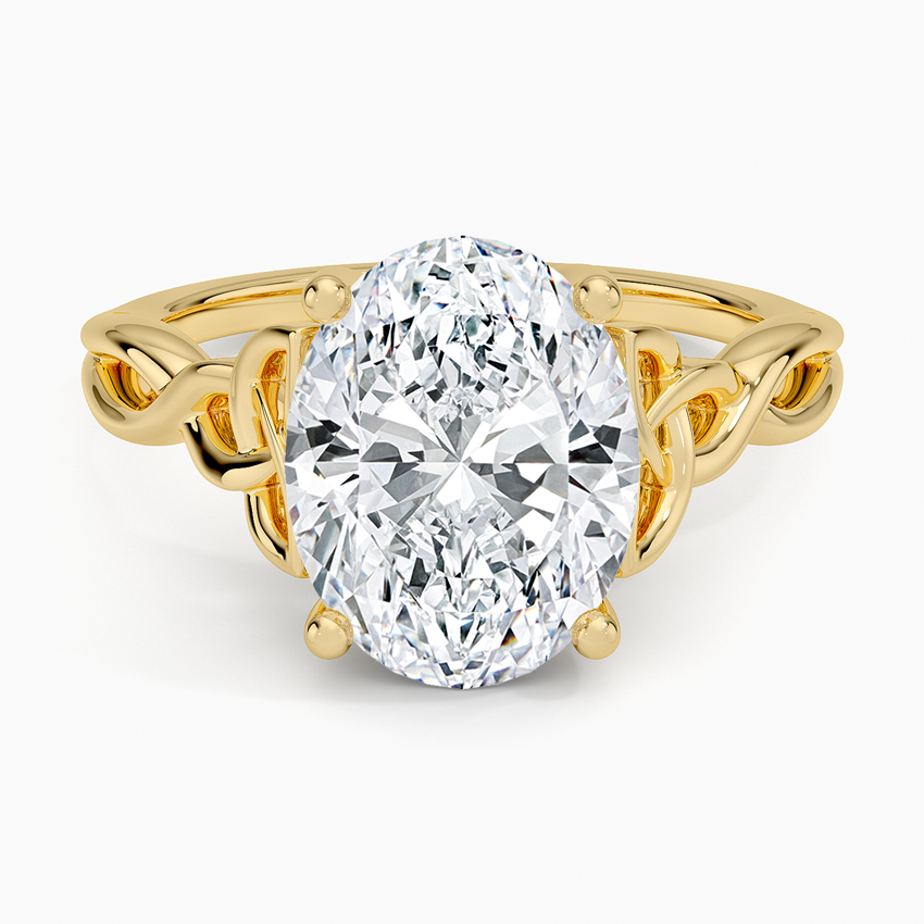 Celtic Love Knot Engagement Ring