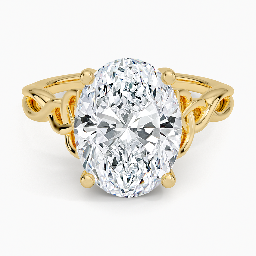 Celtic Love Knot Engagement Ring