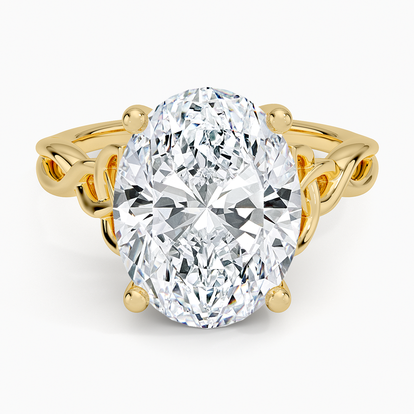 Celtic Love Knot Engagement Ring