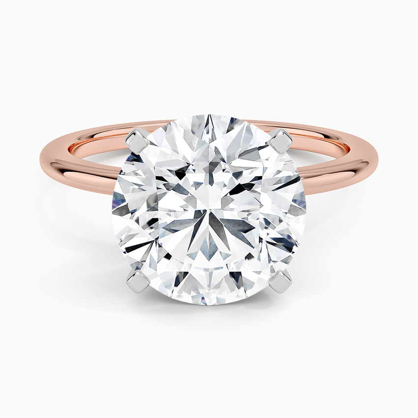 Four-Prong Comfort Fit Engagement Ring