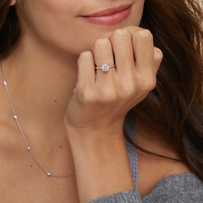 Monsella Solitaire Engagement Ring