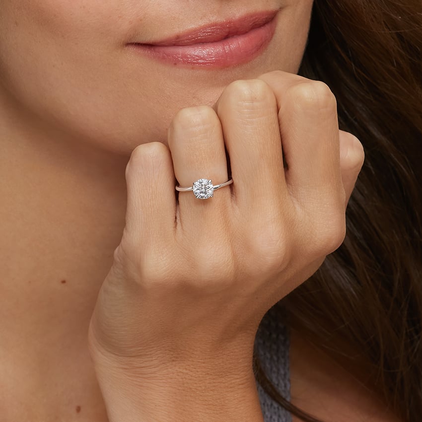 Monsella Solitaire Engagement Ring
