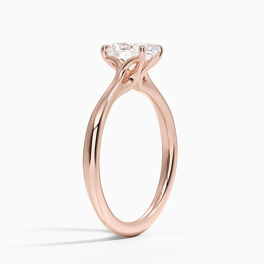 Freesia Cathedral Solitaire Ring