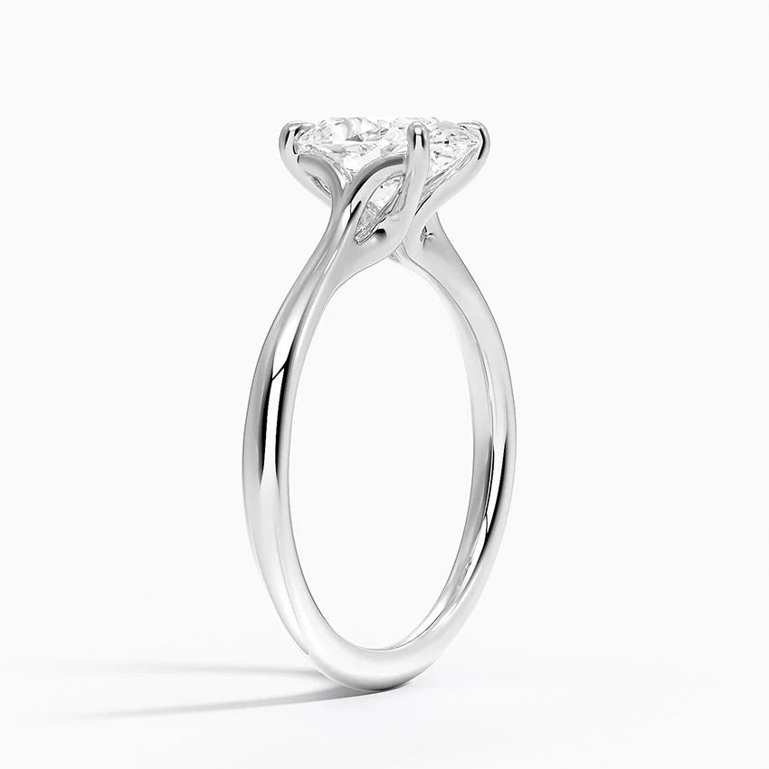Freesia Cathedral Solitaire Ring