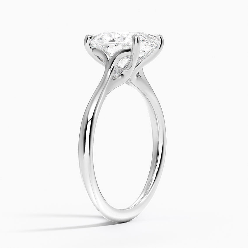 Freesia Cathedral Solitaire Ring