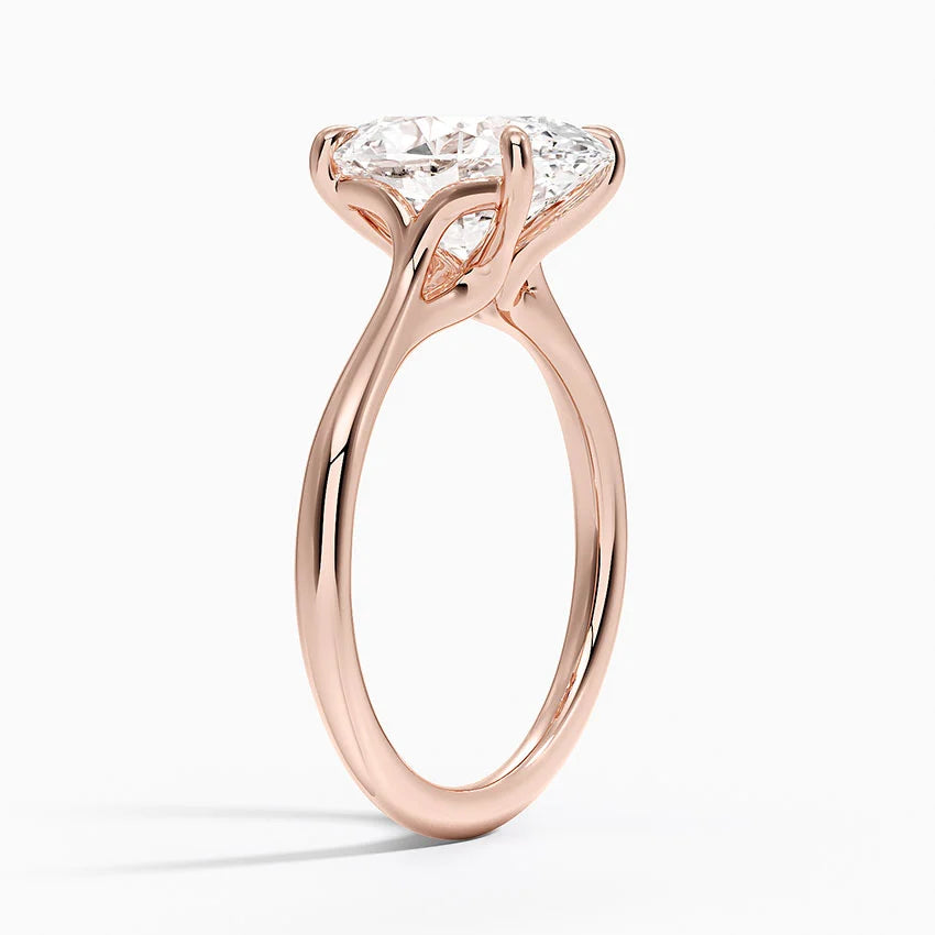 Freesia Cathedral Solitaire Ring