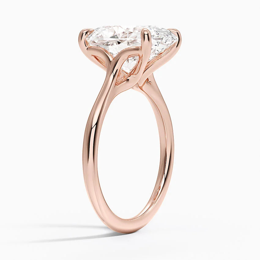Freesia Cathedral Solitaire Ring