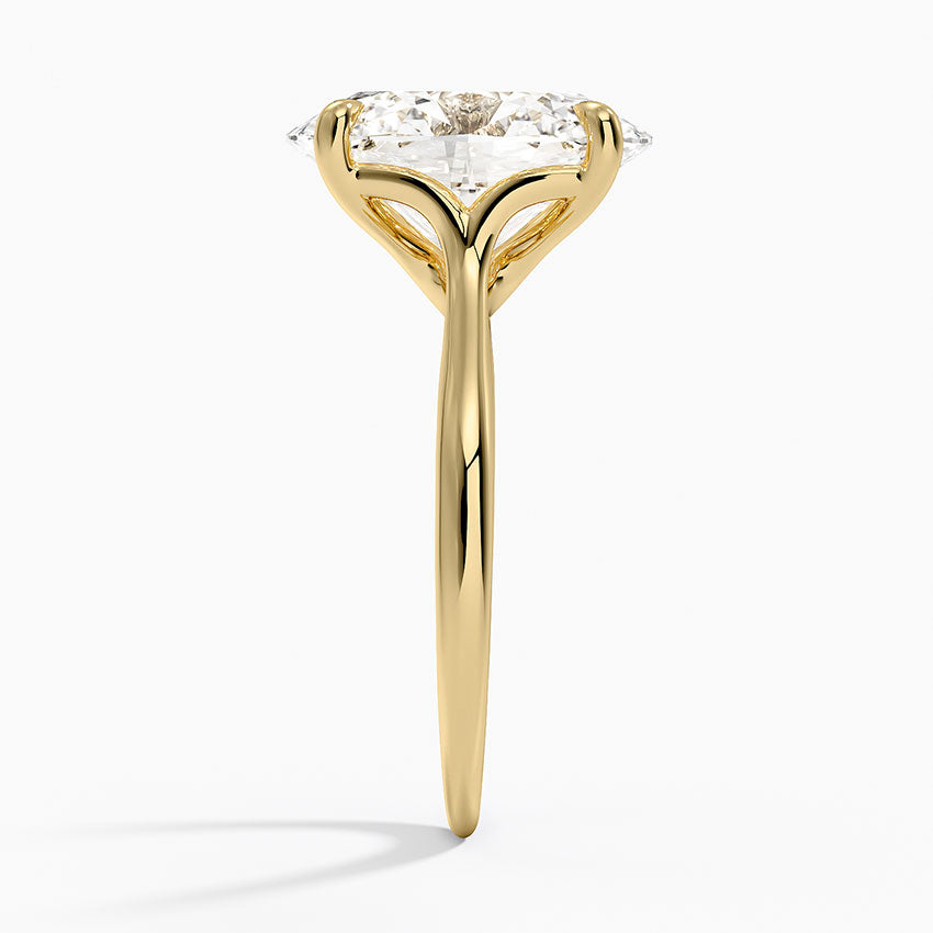 Freesia Cathedral Solitaire Ring