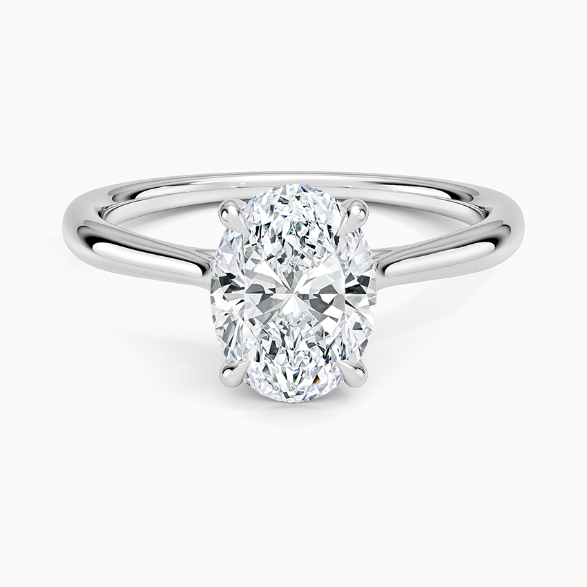 Freesia Cathedral Solitaire Ring