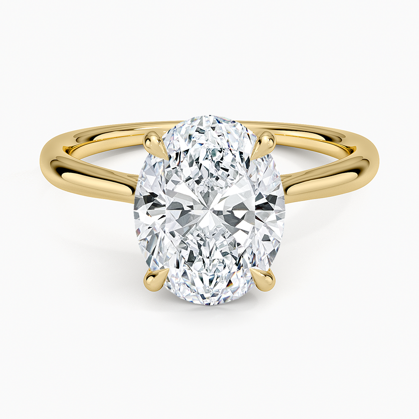 Freesia Cathedral Solitaire Ring