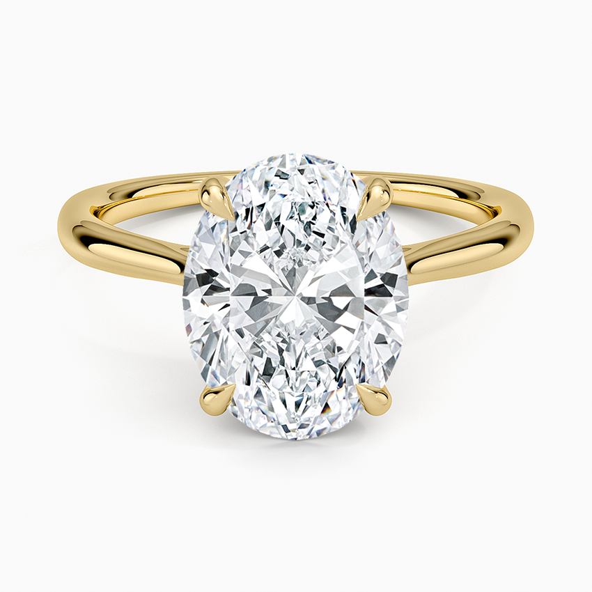Freesia Cathedral Solitaire Ring