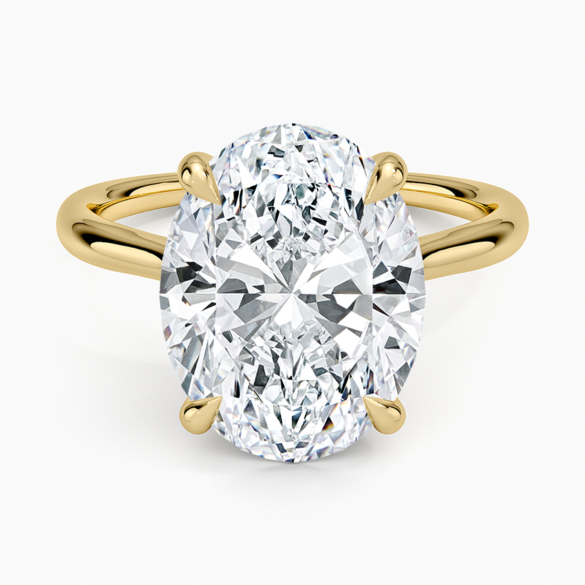 Freesia Cathedral Solitaire Ring