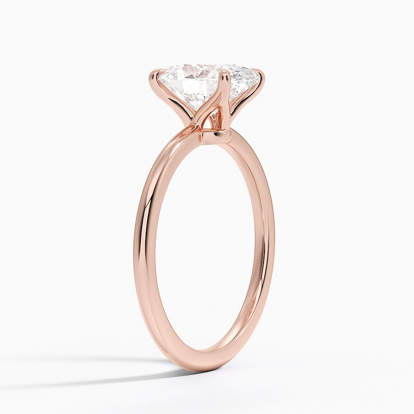 Petite Elodie Oval Engagement Ring