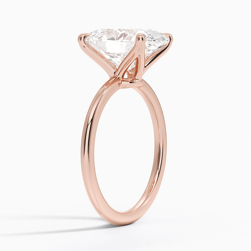 Petite Elodie Oval Engagement Ring