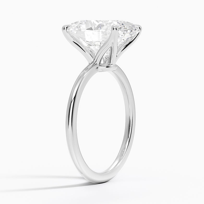 Petite Elodie Oval Engagement Ring